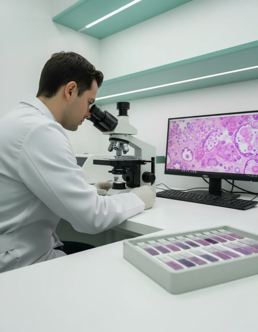 Citología e histopatología veterinaria diagnóstico cáncer perros gatos CDMX